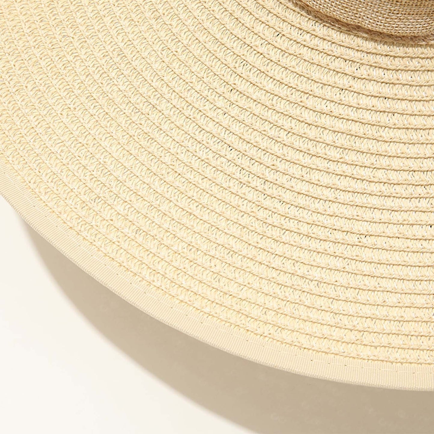 "Vacation Mood: On" Big Brim Sun Hat with Bow