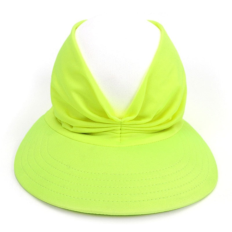Flexible Wide Brim Sunhat Visor