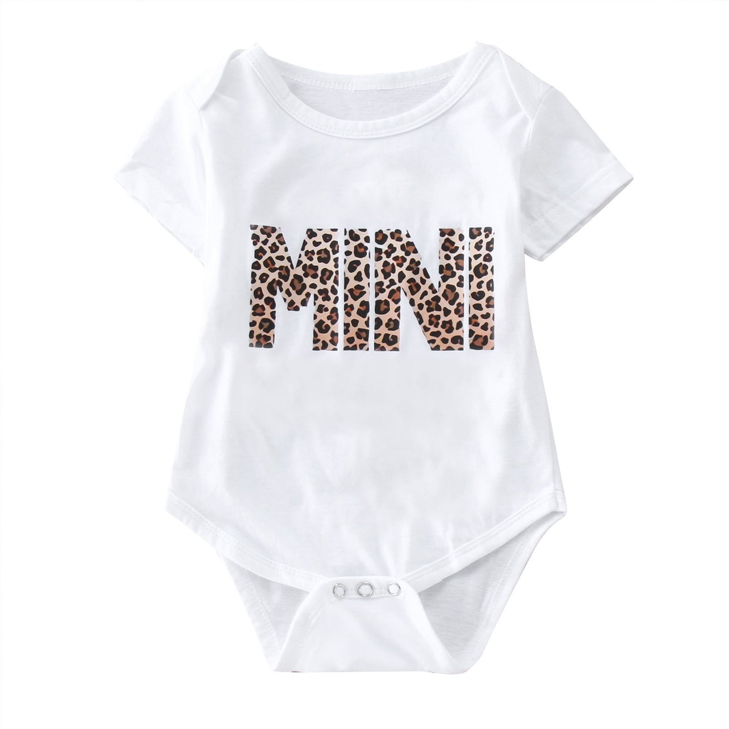 Mama And Mini Leopard Print Matching T-Shirts