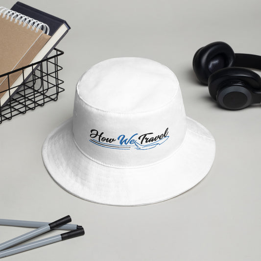 Signature Bucket Hat (White)